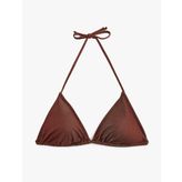 Simli İpli Üçgen Bikini Üstü