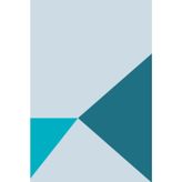 Simple Angles : Ocean Teal Minimalist Journal: Aesthetic Lined Notebook 120 Pages