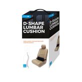 Simply D-Shape Bel Yastığı, Siyah, Tek Boyut