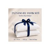 Sinada 2 Adet Microfiber 1000gr Nano Jel Yastık 50x70 cm