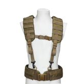 Single Sword Askılı Molle Kemer Açık Hücum Yeleği
