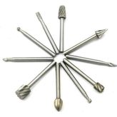 SİNKA Merttools Hss Dremel Gravür Ahşap Oyma Matkap Ucu Seti 10'lu