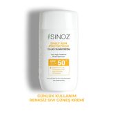 Sinoz Günlük Kullanım Sıvı SPF 50+ 50 ml Yüz Güneş Kremi