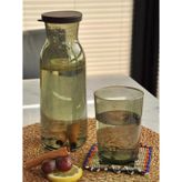 Sipahi Kapakli Karaf Seti Yesil 1250 Ml