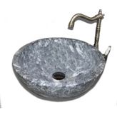 Sipahi Marble Bursa Siyah Mermer Çanak Lavabo