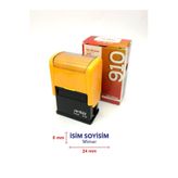 Sırdaş 910 Isim Ünvan Kaşesi Sarı Makine
