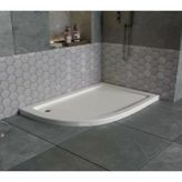 Sırduş 120x90x6 cm Asimetrik Sol Flat Duş Teknesi