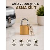 Şirin Aksesuar Home 20MM Asma Kilit- Valiz ve Dolap Için Kilit