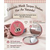 Şirin Cep Aynası - Pembe