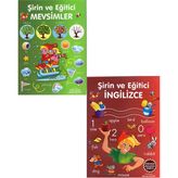 Şirin ve Eğitici Mevsimler - İngilizce Seti 2 Kitap