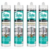 Sista Şeffaf Silikon 280 ml Henkel (4 Adet)
