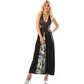 Sistina 086 Dantelli Saten Gecelik