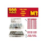 Site Hırdavat 900 Parça M3 Vida Seti