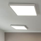 Sıva Üstü 60CMX60CM LED Panel, Oturma Odası Avize, 60X60 LED Avize, 54 Watt, Homojen BEYAZ IŞIK 6500K - 6500K - Beyaz İşık