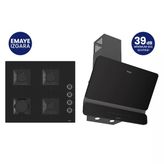 Siyah 2'Li Silentart Ankastre Set Ss205+D080-Sa
