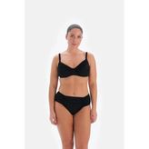 Siyah 3237BK Balenli Toparlayıcı Bikini Tk - 40