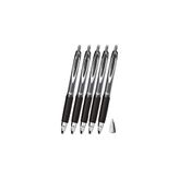 Siyah 5 Adet Uniball Signo 207 0.7 mm Roller Umn-207 Likit Mürekkepli Pilot Kalem Jel Kalem