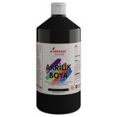 Siyah Akrilik Boya 1000gr