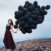 Siyah Balon 50 Adet