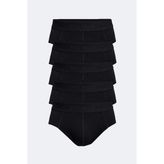 Siyah Erkek 5 Li Modal Slip Külot 052