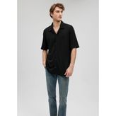 Siyah Gömlek Slim Fit/Dar Kesim 0210874-900