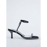 Siyah Kadın Topuklu Sandalet CF3540_001
