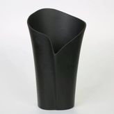 Siyah Lale Vazo 18*18*16 Cm