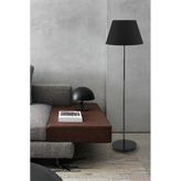 Siyah Lambader Metal Ayak Modern Abajur Ml741