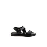 Siyah Leather Kadın Sandalet K05331120603