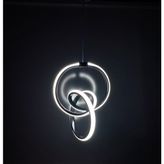 Siyah LED Sarkıt Modern Avize