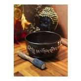 Siyah Meditasyon Çanı Yoga Çanı Tibet Çanağı 2