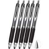 Siyah Pilot Kalem 5 Adet Uniball Signo 207 0.7 Mm Roller Pilot Kalem Umn-207 Likit Mürekkepli Pilot Kalem Jel Kalem
