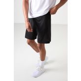 Siyah Polyester Kalın Yumuşak Comfort Fit Erkek Şort - 81271
