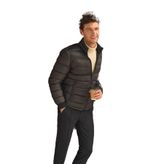 Siyah Regular Fit Kapüşonlu Casual Dokuma Pardesü