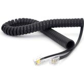 Siyah Telefon Ahize Kablosu