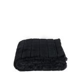 Siyah Throw Dekoratif Battaniye