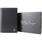 Siyah Unisex Pasaportluk Cüzdan/portföy