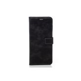 Siyah Xiaomi Redmi Note 9s Hakiki Deri Cüzdan Kılıf Kapaklı, Mıknatıslı, Kartlık Bölmeli, Manyetik Kapama, Stand Özellikli, Şık ve Koruyucu