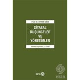 SIYASAL DÜŞÜNCELER VE YÖNETIMLER - AYFERI GÖZE
