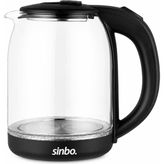 SK-8030 Cam Su Isıtıcı Kettle 1,8 Lt - Siyah