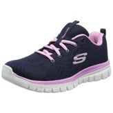 Skechers 12615-NVPK Graceful Get Connected Lacivert Kadın Spor Ayakkabı