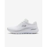 Skechers 150067TK WSL Arch Fit 2.0 - Glow The Distance Beyaz - Gri Kadın Spor Ayakkabı