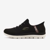 Skechers 150275TK BKMT Summits Leopard Chic Siyah Kadın Spor Ayakkabı