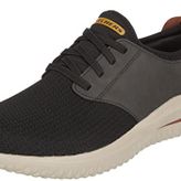 Skechers 210239 Delson 3.0 Mooney Siyah Erkek Sneaker