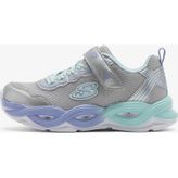 Skechers 303717L SMLT Twisty Glow Gri Kız Çocuk Spor Ayakkabı