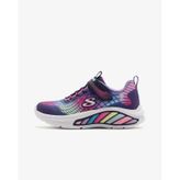 Skechers 303722L NVMT Rainbow Cruisers - Rainbow Reflectin Lacivert Çocuk Spor Ayakkabı