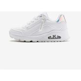 Skechers 310554L-WHT Uno Gen1 Zip And Stride Beyaz Unisex Çocuk Koşu ve Yürüyüş Ayakkabı