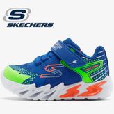 Skechers 400138N RYMT Flex Glow Bolt Mavi Işıklı Küçük Erkek Çocuk Spor Ayakkabı