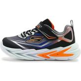 Skechers 400139N S Lights Flex-Glow Ultra Gümüş Erkek Çocuk Spor Ayakkabı - Gümüş - Füme