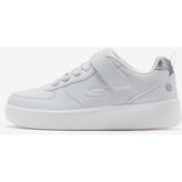 Skechers 400623L-WHT Sport Court 92 Show Maddox Beyaz Unisex Çocuk Koşu ve Yürüyüş Ayakkabı
